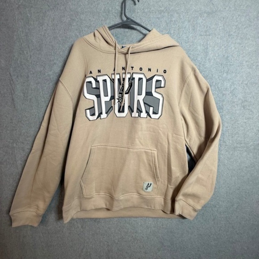 NBA Ultra Game San Antonio Spurs City Connect Hoodie Sand Tan VHM1945F Mens L